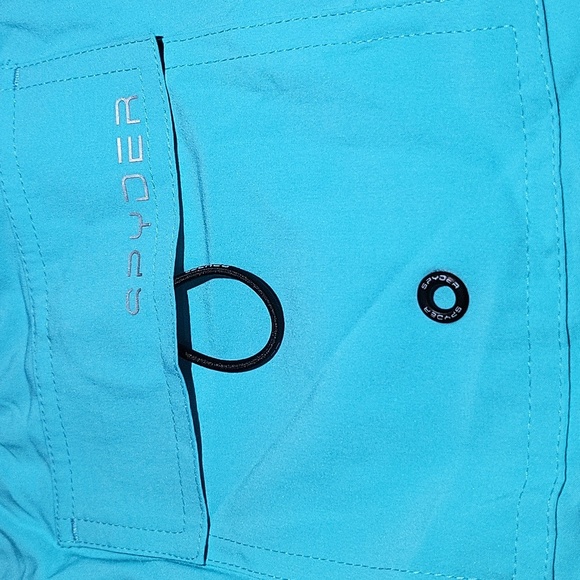 Spyder Men's Blue Swim Shorts - Picture 8 of 9